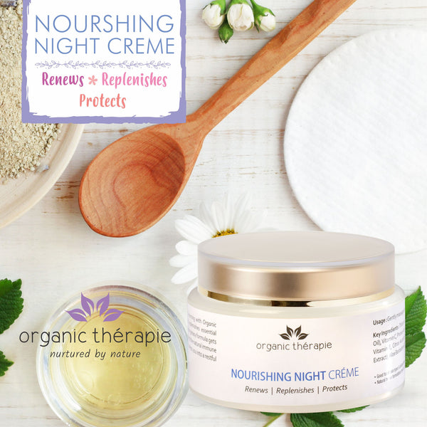 Nourishing Night Crème <br/><em>• Renews • Replenishes • Protects</em><br/>