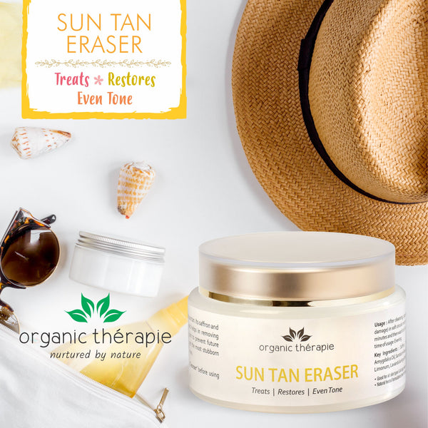 Sun Tan Eraser <br/><em>• Treats • Restores • Evens Skin Tone</em><br/>