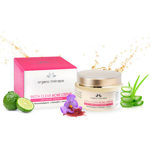 Organic Therapie Insta Clear Acne Creme Review By Megha