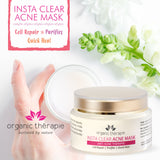 Insta Clear Acne Mask • Cell Repair • Purifies • Quick Heal